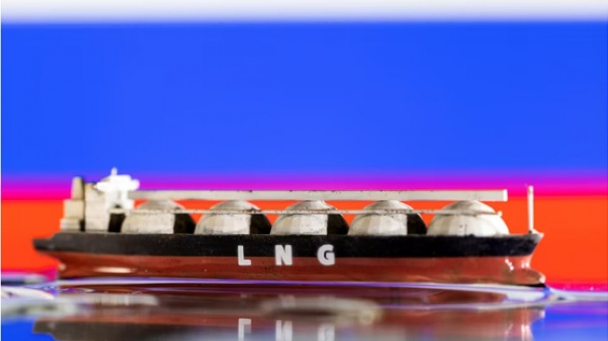 Xuất khẩu LNG của Nga bật tăng trong tháng 11