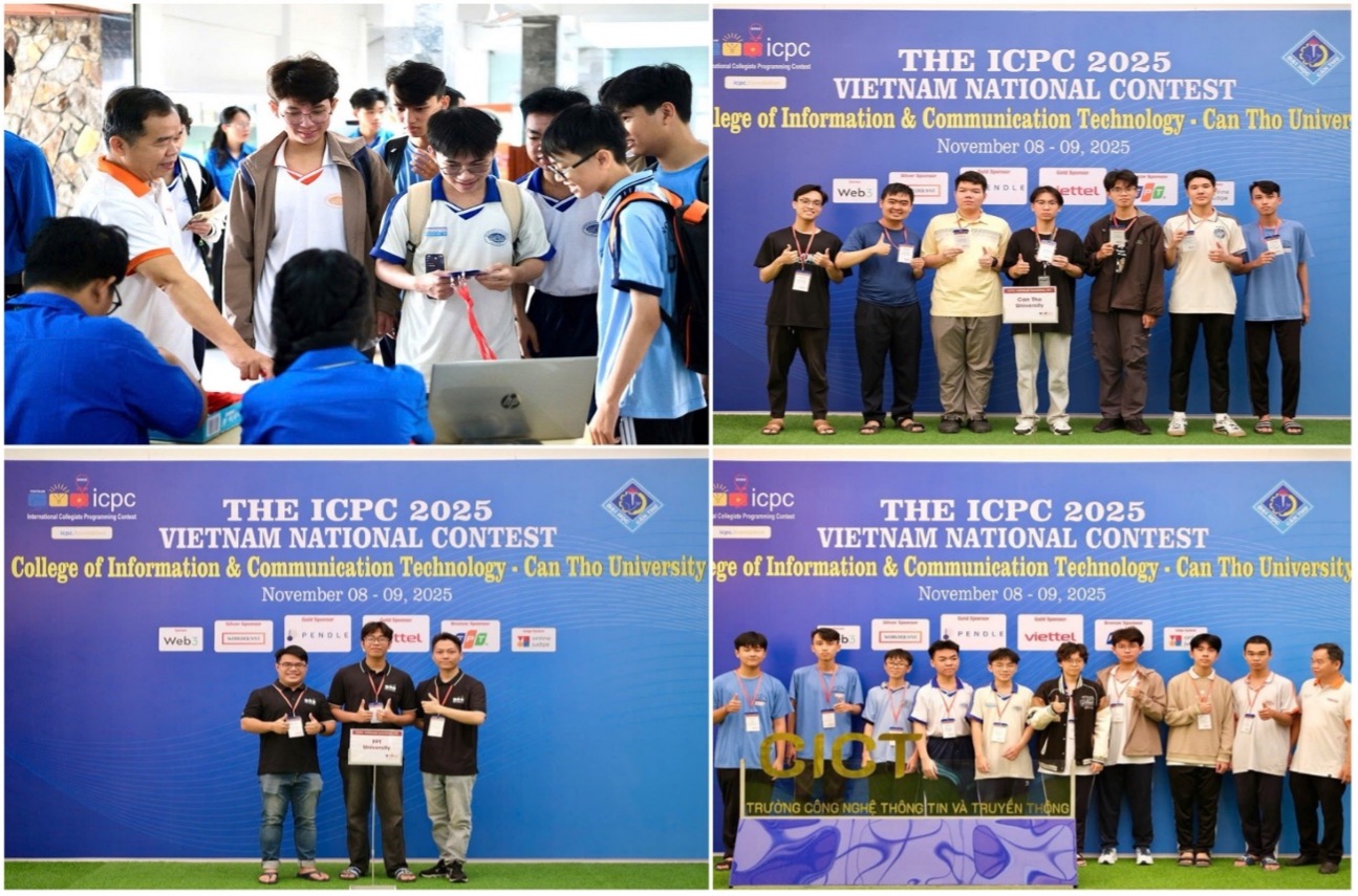 Hơn 800 sinh viên CNTT - AI hội tụ tại TP.HCM tranh tài mùa giải OLP, OlpAI, Procon và ICPC Asia Ho Chi Minh City 2025 Hơn 800 sinh viên CNTT - AI hội tụ tại TP.HCM tranh tài mùa giải OLP, OlpAI, Procon và ICPC Asia Ho Chi Minh City 2025