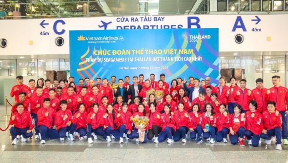 Đoàn Thể thao Việt Nam bắt đầu hành trình tham dự SEA Games 33