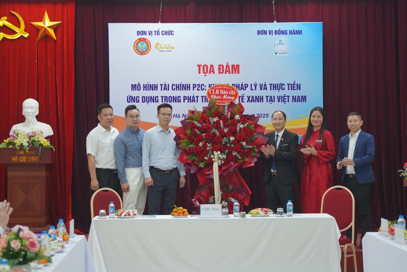 Tọa đàm mô hình tài chính P2C trong phát triển kinh tế xanh: Góc nhìn pháp lý và thực tiễn Tọa đàm mô hình tài chính P2C trong phát triển kinh tế xanh: Góc nhìn pháp lý và thực tiễn