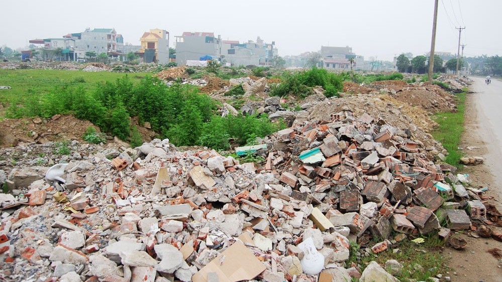 Rà soát, quy hoạch các điểm đổ chất thải xây dựng