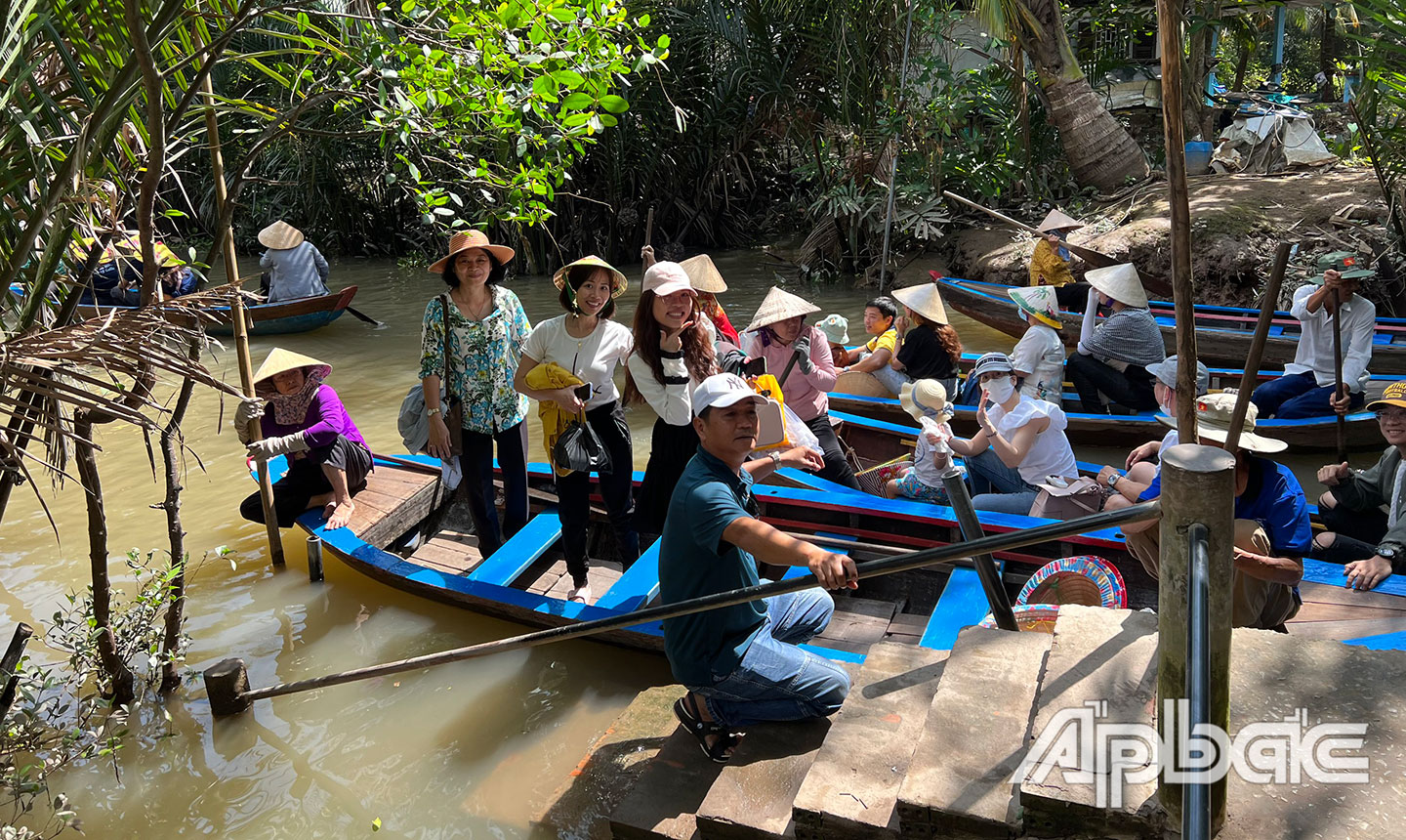 Tiền Giang: Hút du khách dịp Tết Dương lịch