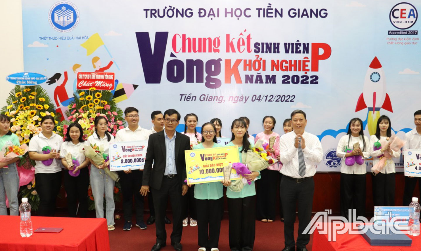 Cuộc thi Sinh viên khởi nghiệp tại Trường Đại học Tiền Giang.