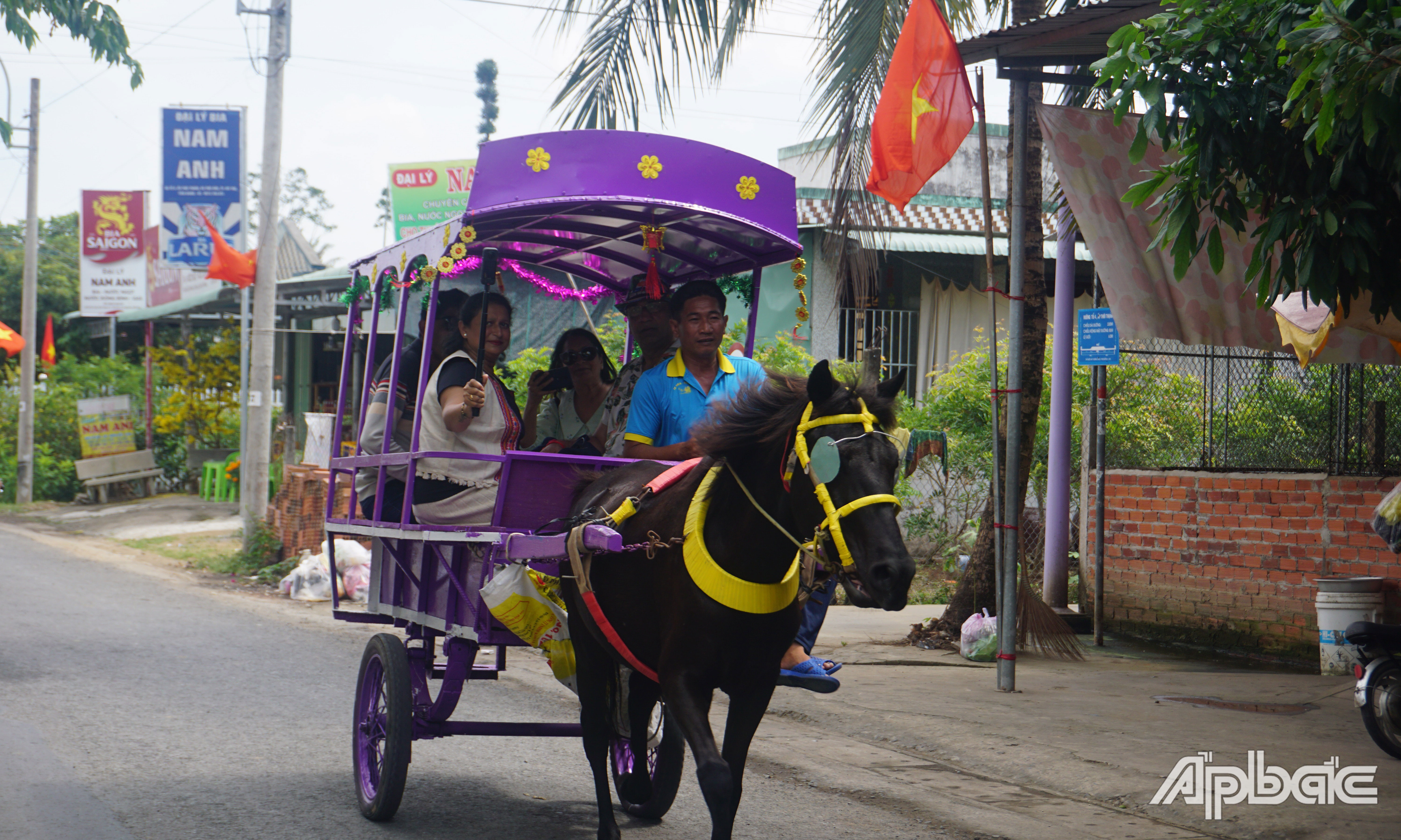 Tiền Giang: Du khách đến tăng cao