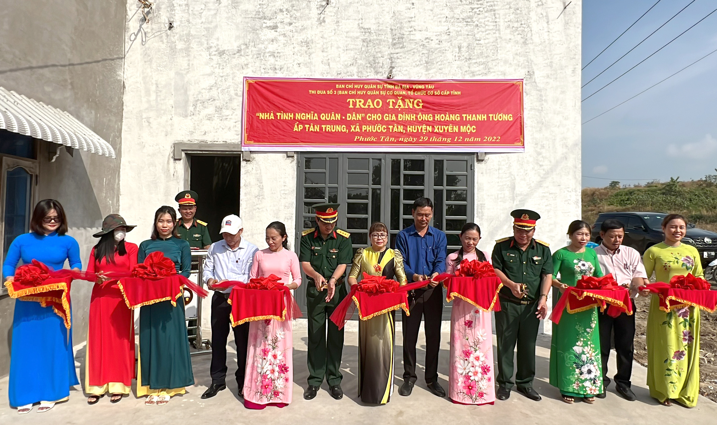 Bà Rịa-Vũng Tàu: Những căn nhà thắm tình quân - dân Bà Rịa-Vũng Tàu: Những căn nhà thắm tình quân - dân