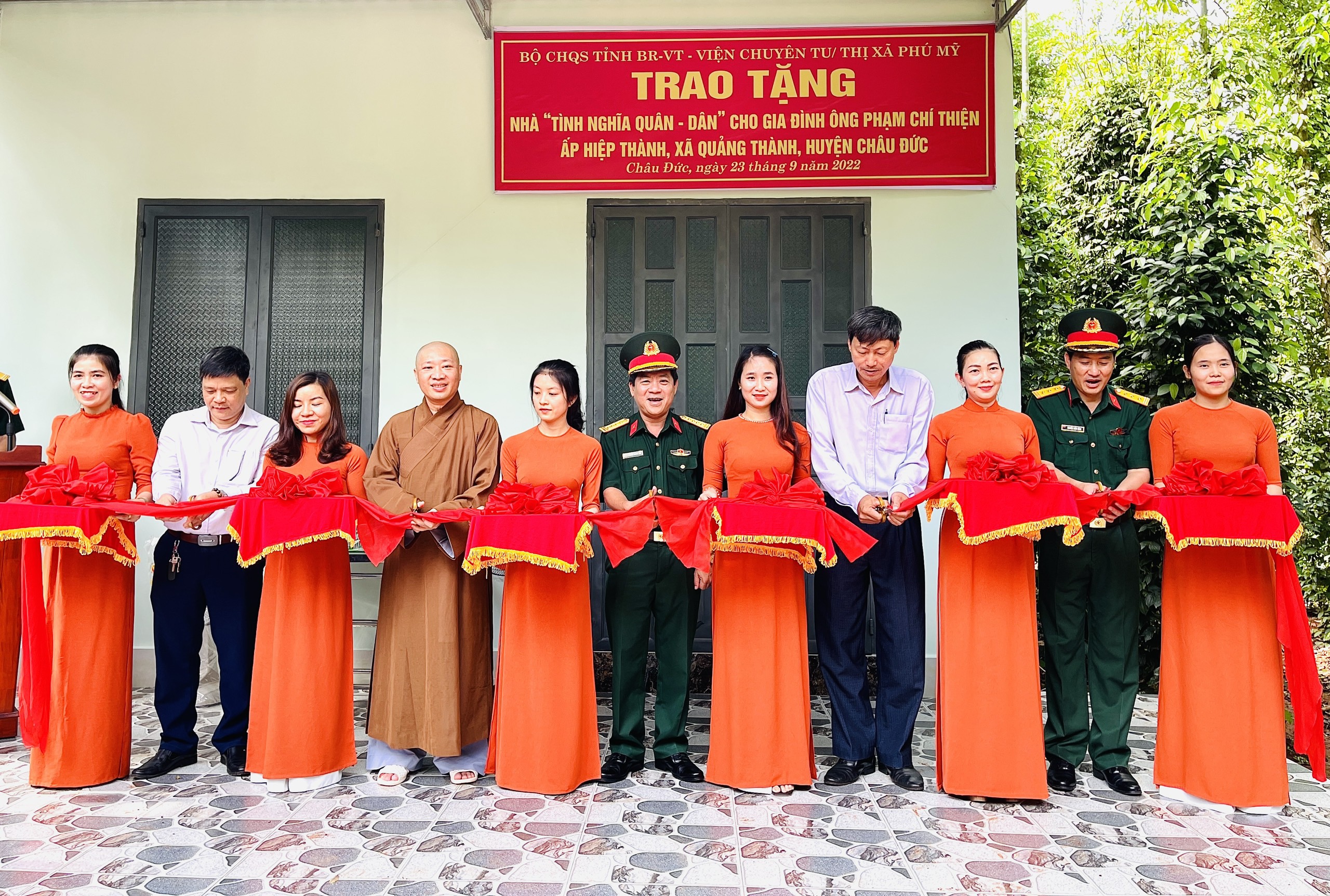 Bà Rịa-Vũng Tàu: Những căn nhà thắm tình quân - dân Bà Rịa-Vũng Tàu: Những căn nhà thắm tình quân - dân