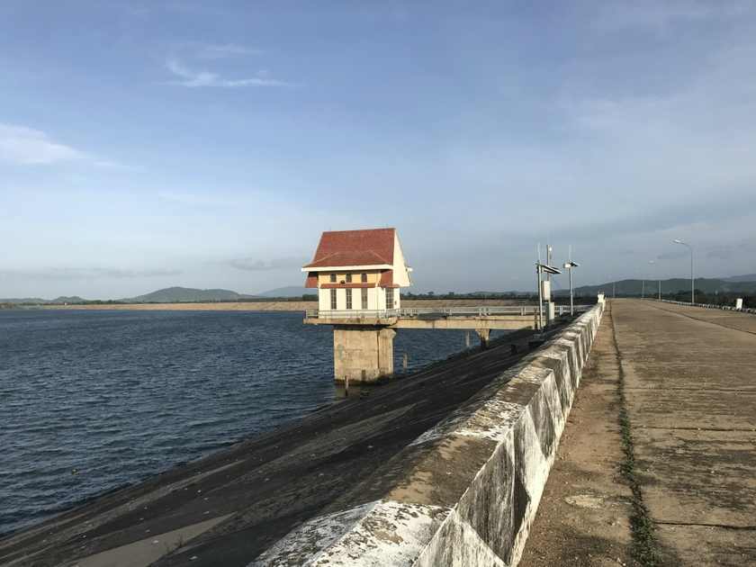 Hồ chứa nước Ia Mơr. Ảnh: N.D