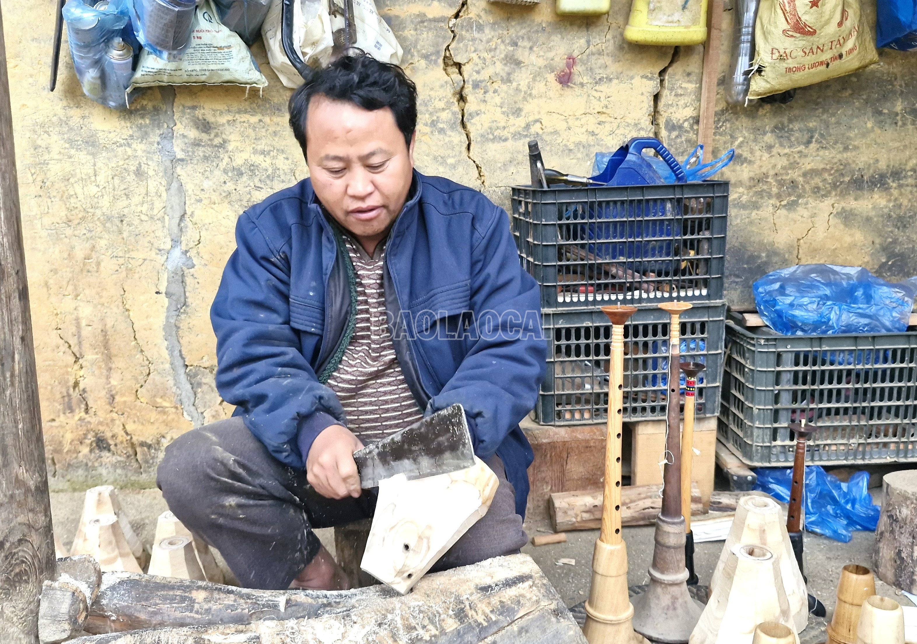 Lào Cai: Đồng bào dân tộc thiểu số xã Sín Chéng giữ nghề truyền thống