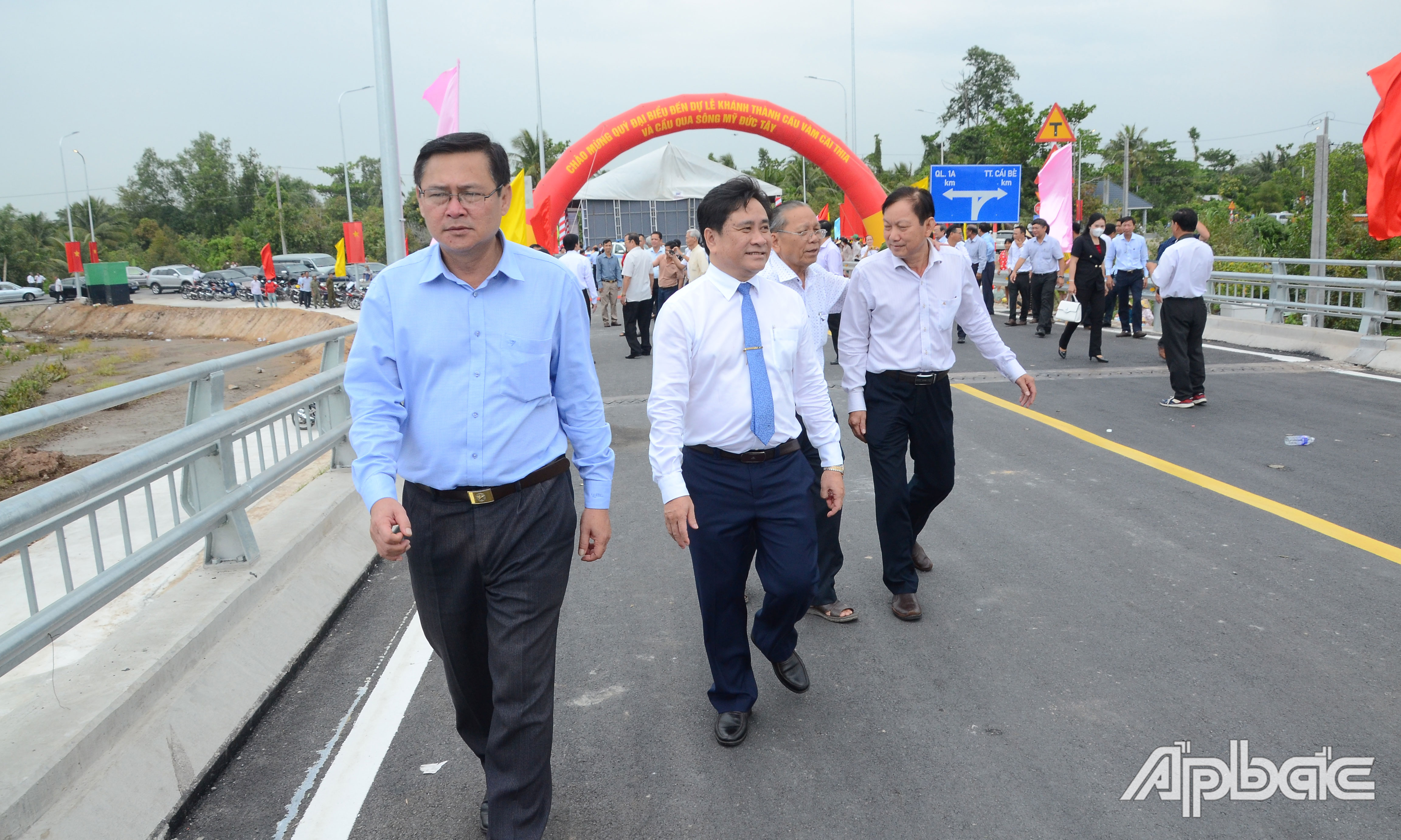Tiền Giang: Khánh thành cầu Vàm Cái Thia và cầu qua sông Mỹ Đức Tây