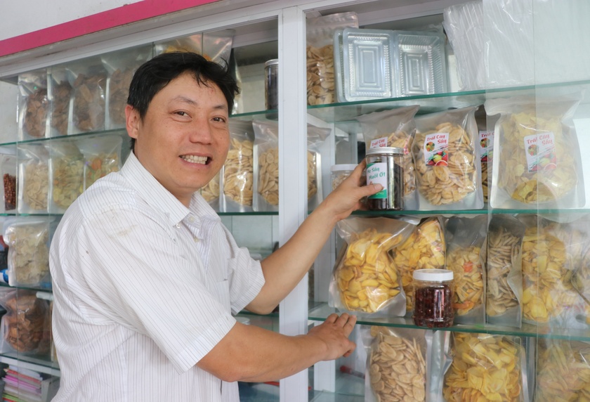 Thu nhập ổn định nhờ chế biến trái cây sấy  ảnh 1