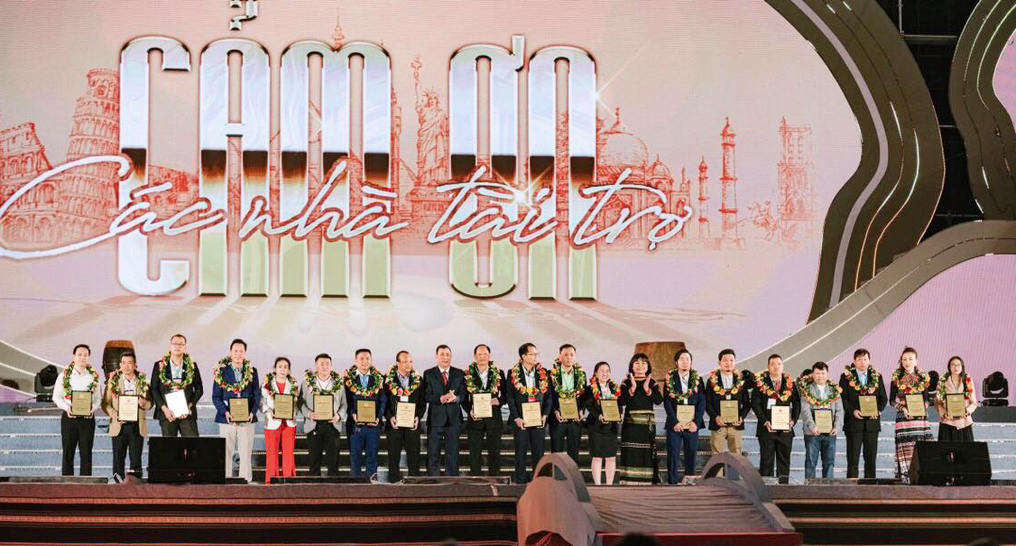 Đắk Lắk: Đồng hành để lan tỏa những giá trị cà phê Buôn Ma Thuột Tỉnh Đắk Lắk tri ân các nhà tài trợ Lễ hội Cà phê Buôn Ma Thuột lần thứ 8 năm 2023.