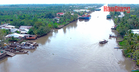 Hậu Giang: Đầu tư các công trình thủy lợi phục vụ sản xuất