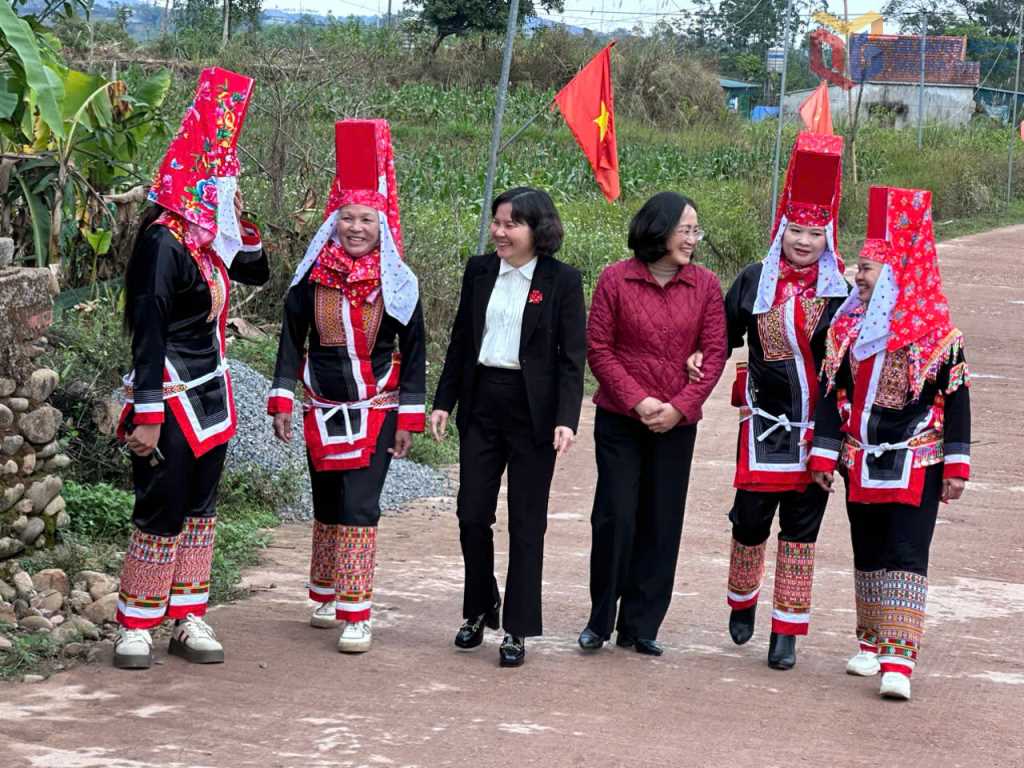 Bức tranh mới ở các xã vùng cao Bức tranh mới ở các xã vùng cao