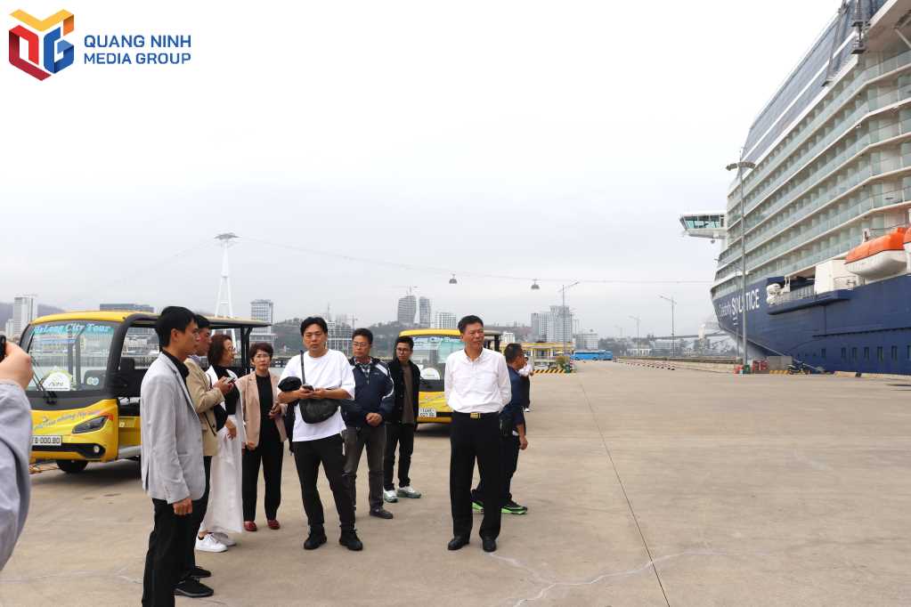 Quảng Ninh làm việc với đoàn khảo sát đón khách tàu biển Nhật Bản. Quảng Ninh làm việc với đoàn khảo sát đón khách tàu biển Nhật Bản.
