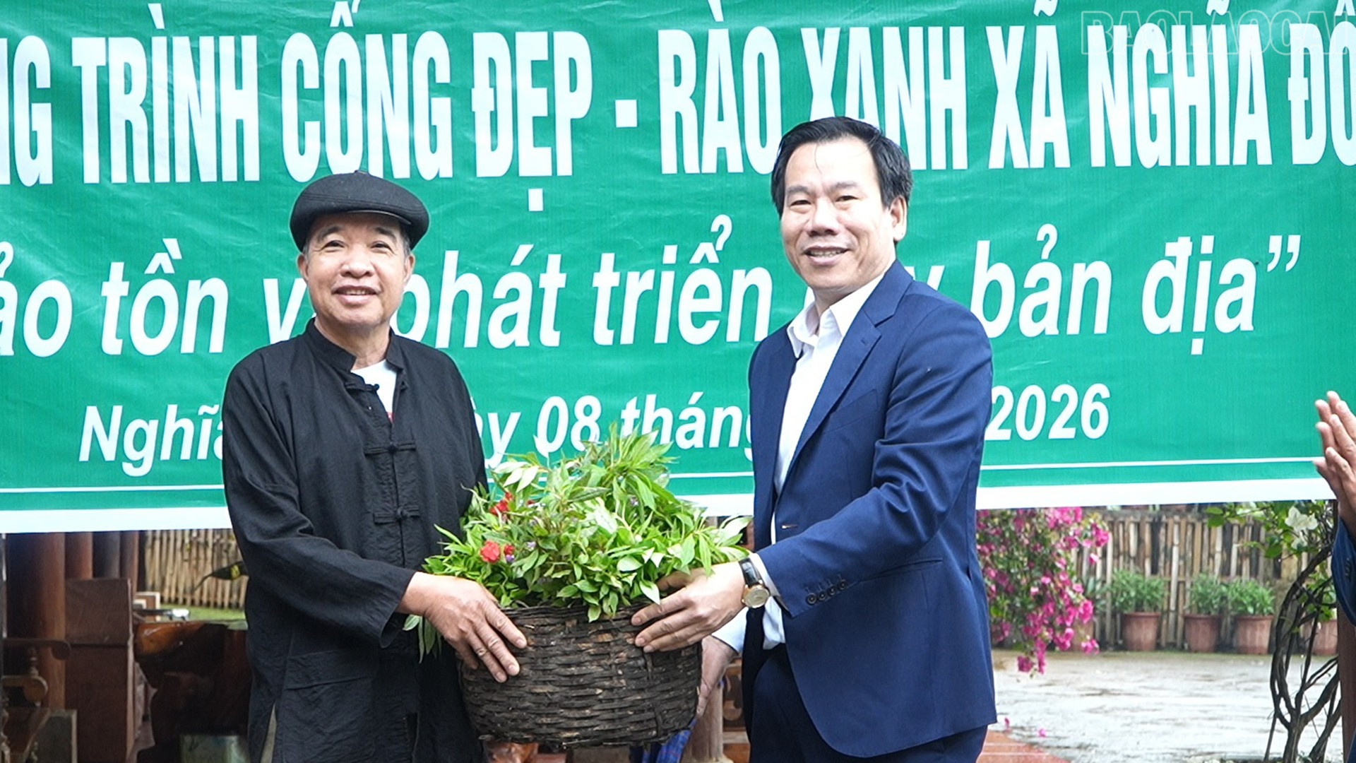 Lào Cai: Nghĩa Đô phát động chương trình "Cổng đẹp - Rào xanh"
