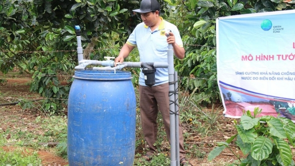 Đắk Lắk: Tưới tiết kiệm - giải pháp thúc đẩy canh tác bền vững
