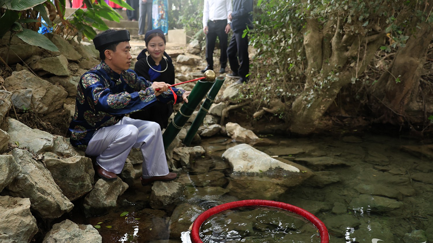 Thái Nguyên: Giếng Dội - Mạch nguồn linh thiêng dưới chân núi Đuổm