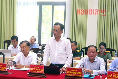 Hậu Giang: Huyện Châu Thành cần đẩy mạnh công tác giải phóng mặt bằng, tạo quỹ đất sạch