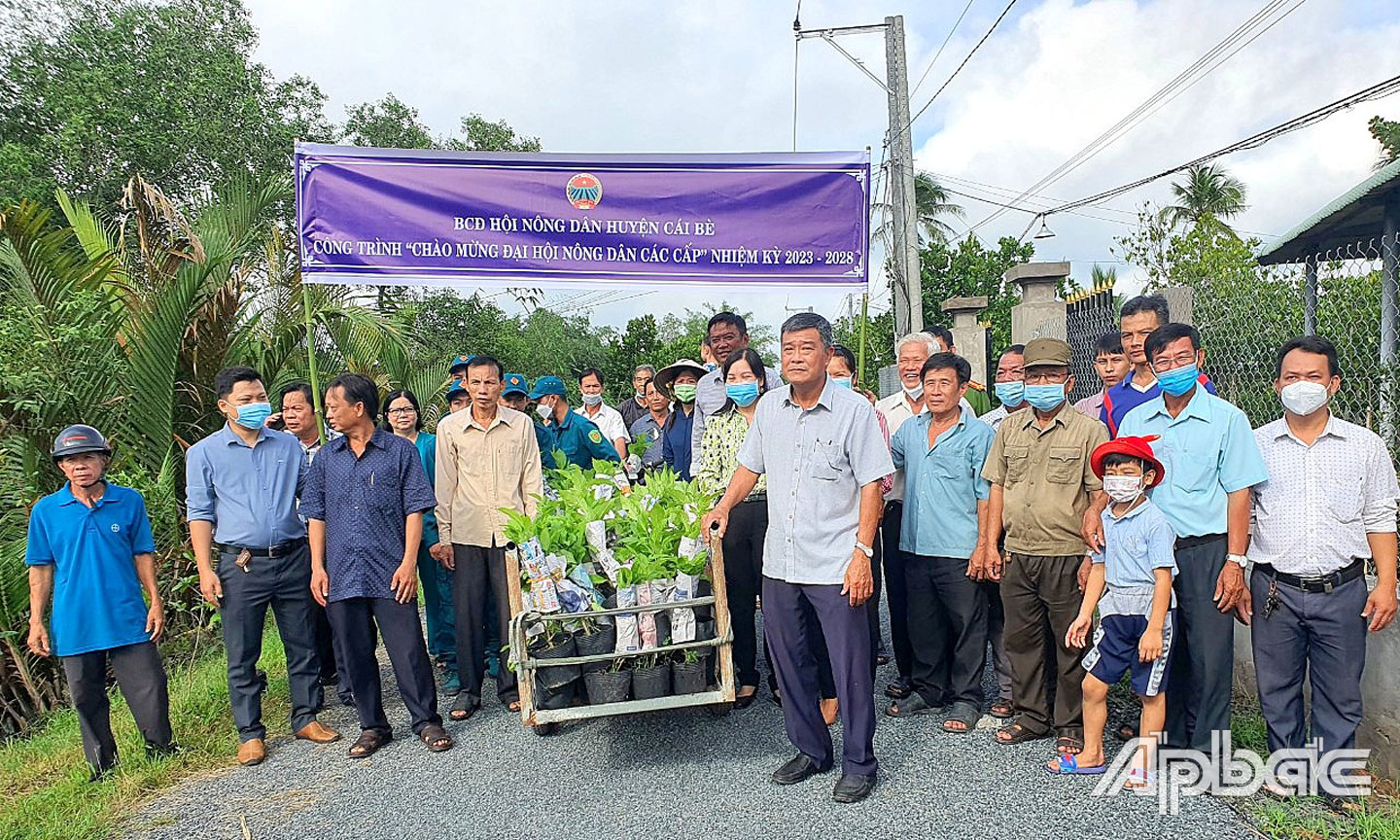 Tiền Giang: Đồng hành cùng nông dân xây dựng quê hương