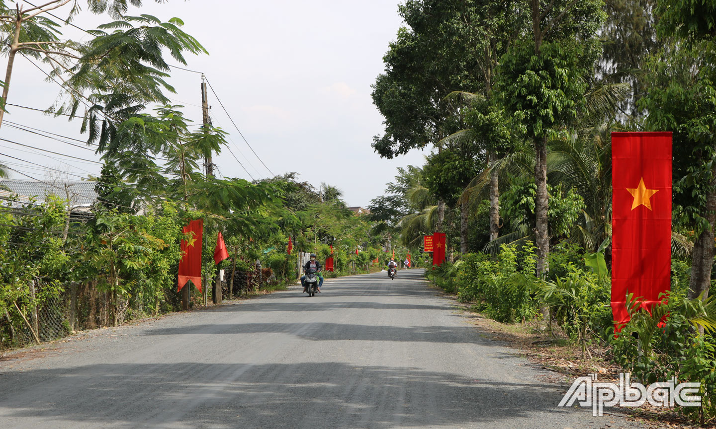 Tiền Giang: Niềm vui huyện Cai Lậy đạt chuẩn nông thôn mới
