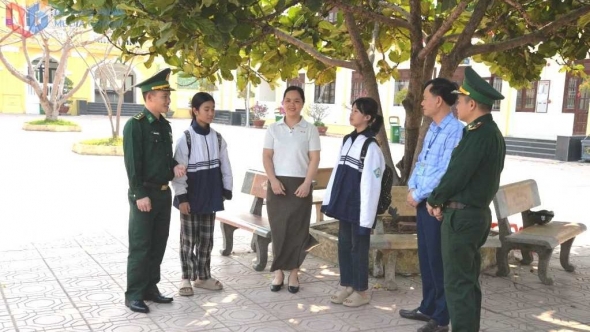 Quảng Ninh: Xây dựng thế trận lòng dân nơi biên giới ở Đồn Hoành Mô