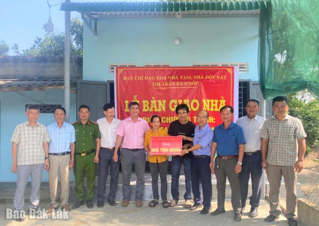 Đắk Lắk: Nỗ lực an cư cho hộ nghèo ở Ea Kar Đắk Lắk: Nỗ lực an cư cho hộ nghèo ở Ea Kar