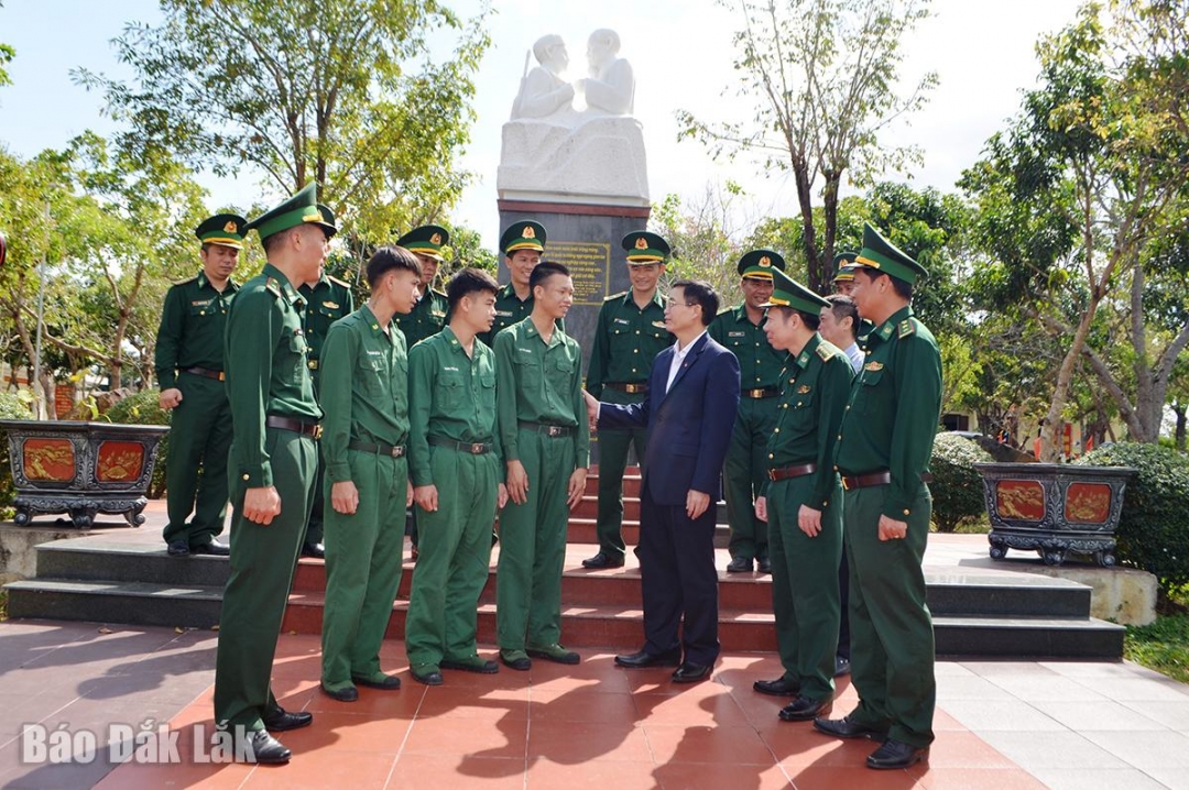 Đắk Lắk: Phát huy sức mạnh toàn dân, bảo vệ vững chắc chủ quyền, an ninh biên giới Đắk Lắk: Phát huy sức mạnh toàn dân, bảo vệ vững chắc chủ quyền, an ninh biên giới