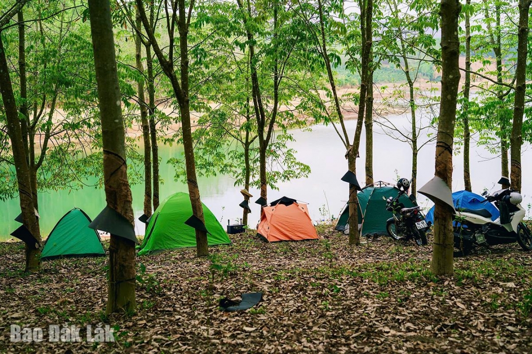 Đắk Lắk: Hồ Plei Krông - “đóa hoa xanh” giữa đại ngàn Đắk Lắk: Hồ Plei Krông - “đóa hoa xanh” giữa đại ngàn