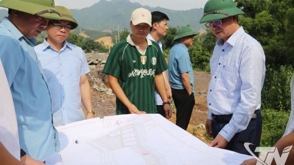 Thái Nguyên: Tập trung đẩy nhanh tiến độ Dự án Khu tái định cư Bản Áng