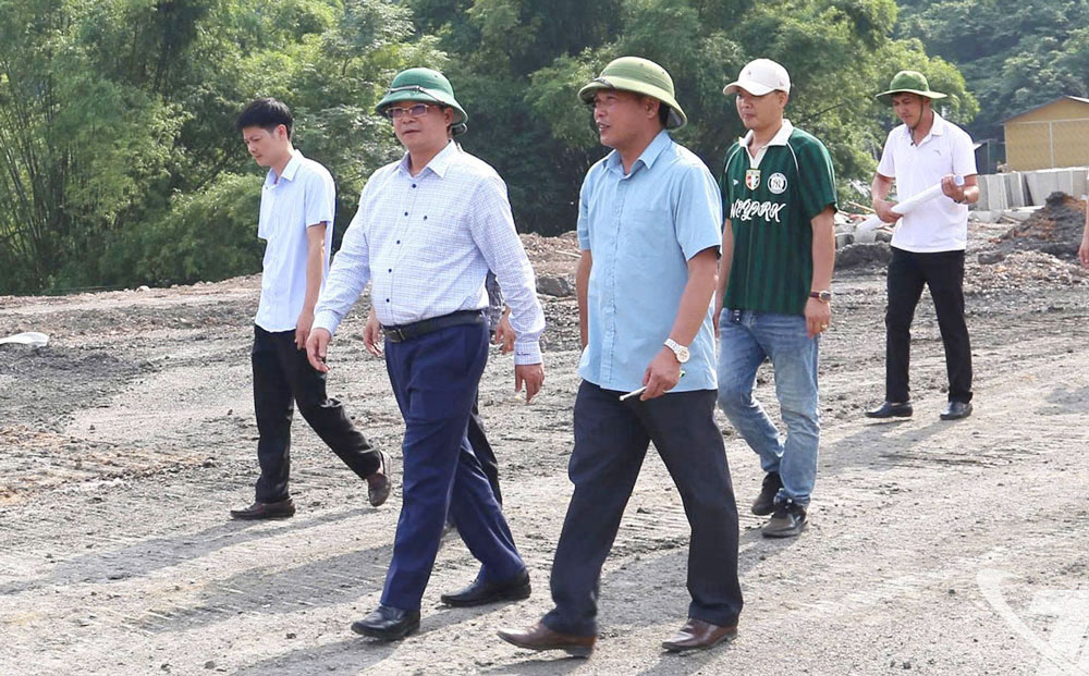 Thái Nguyên: Tập trung đẩy nhanh tiến độ Dự án Khu tái định cư Bản Áng