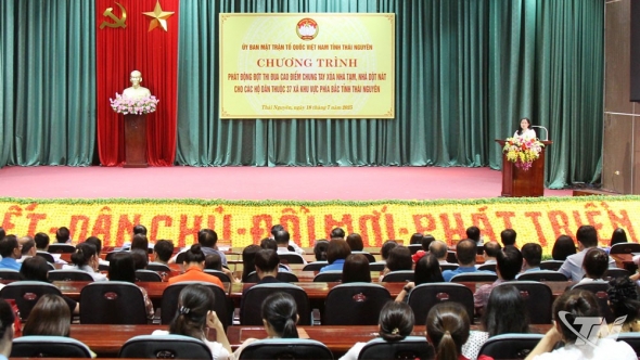 Thái Nguyên phát động đợt thi đua cao điểm chung tay xóa nhà tạm, nhà dột nát