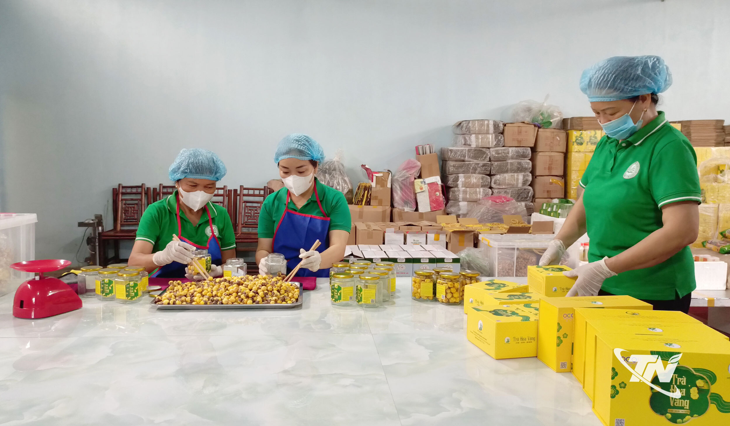 Thái Nguyên: Liên kết để nâng cao giá trị nông sản Chợ Đồn Hợp tác xã An Bình hiện có 3 sản phẩm được công nhận OCOP 3 sao.