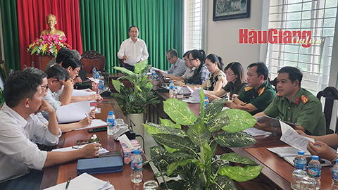 Hậu Giang: Đẩy nhanh tiến độ hoàn thành quyển sách kỷ niệm 20 năm thành lập tỉnh Hậu Giang: Đẩy nhanh tiến độ hoàn thành quyển sách kỷ niệm 20 năm thành lập tỉnh