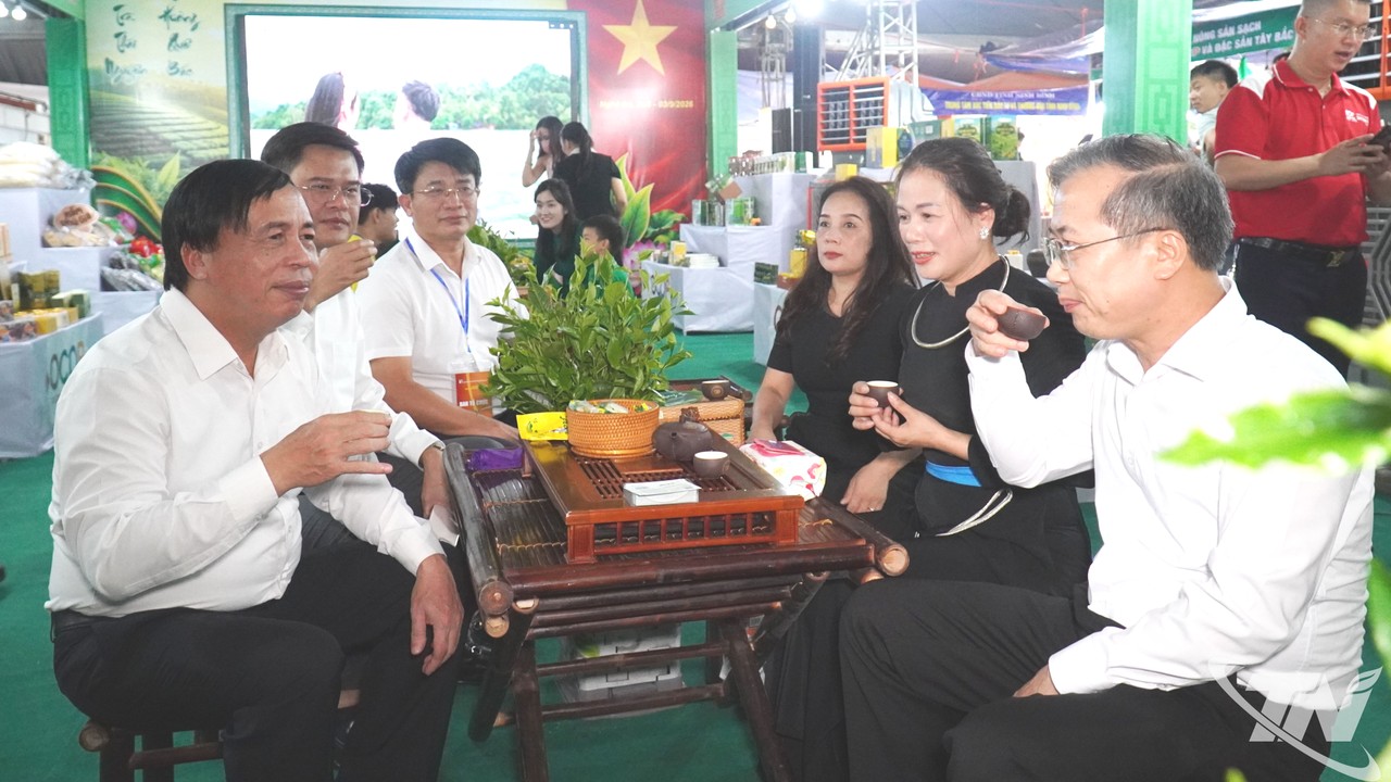Nông sản Thái Nguyên tham gia Hội chợ Công thương vùng Bắc Trung bộ