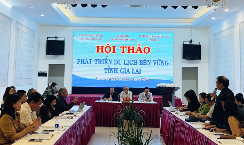 Quang cảnh hội thảo. Ảnh: T.D ảnh 1 Quang cảnh hội thảo. Ảnh: T.D ảnh 1