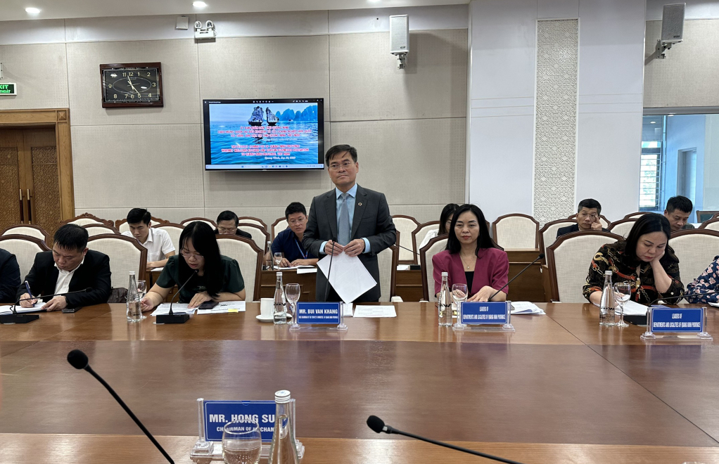 Quảng Ninh: UBND tỉnh làm việc với Đoàn các doanh nghiệp Hàn Quốc Quảng Ninh: UBND tỉnh làm việc với Đoàn các doanh nghiệp Hàn Quốc