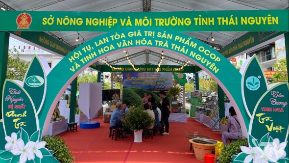 Thái Nguyên quảng bá sản phẩm OCOP tại An Giang
