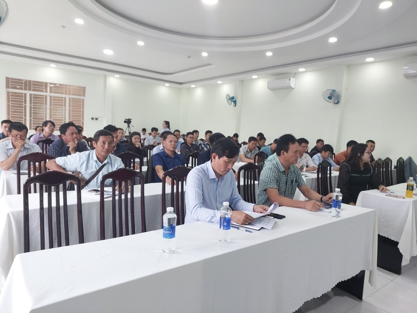 Quang cảnh lớp tập huấn phổ biến những quy định kiểm dịch chuối, sầu riêng, chanh dây xuất khẩu sang thị trường các nước. Ảnh: Nguyễn Diệp ảnh 1 Quang cảnh lớp tập huấn phổ biến những quy định kiểm dịch chuối, sầu riêng, chanh dây xuất khẩu sang thị trường các nước. Ảnh: Nguyễn Diệp ảnh 1