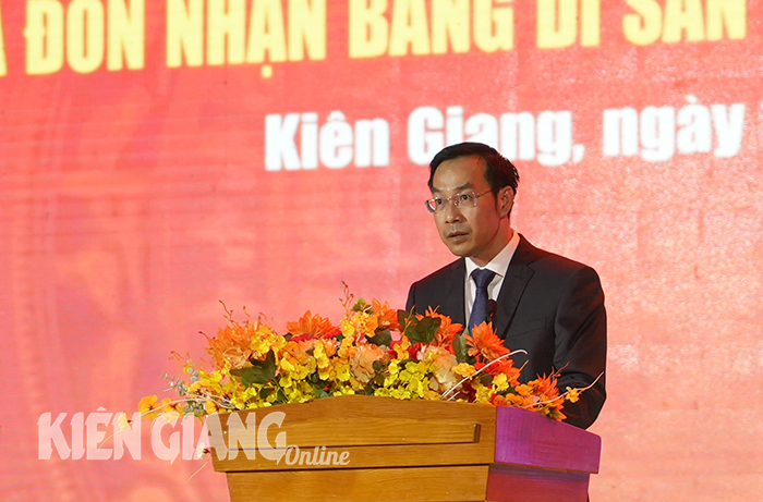 Kiên Giang đón nhận bằng di sản quốc gia Lễ hội đình thần Nguyễn Trung Trực