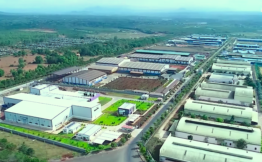 Một góc khu công nghiệp Trà Đa (TP. Pleiku). Ảnh: Hà Duy ảnh 1