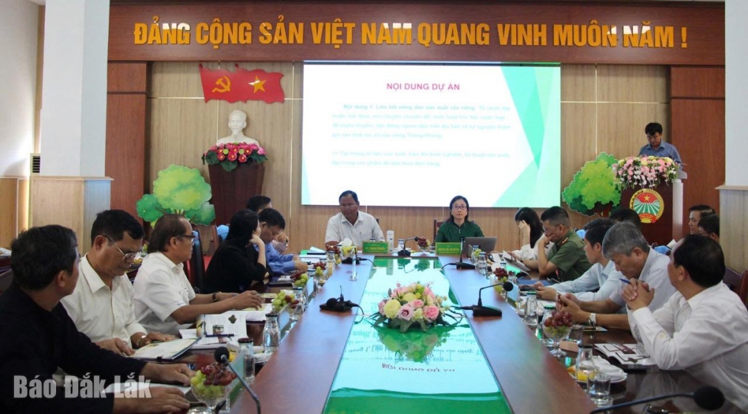 Đắk Lắk: Khởi động dự án sản xuất sầu riêng ứng dụng công nghệ thông minh và du lịch trải nghiệm nông nghiệp Đắk Lắk: Khởi động dự án sản xuất sầu riêng ứng dụng công nghệ thông minh và du lịch trải nghiệm nông nghiệp