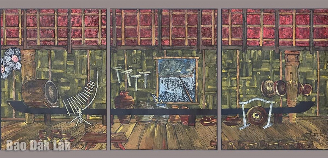 Lung linh sắc màu Triển lãm Mỹ thuật