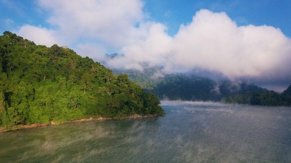 Thái Nguyên: Ba Bể vào thu