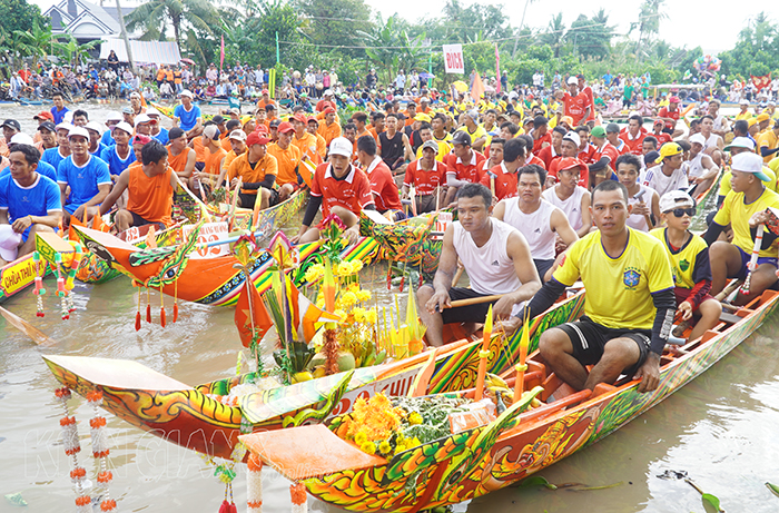 Kiên Giang: 40 đội tham gia giải đua ghe ngo mini TP. Rạch Giá mở rộng