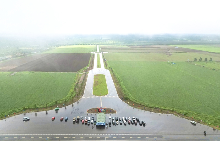 Tổng quan mặt bằng Khu Công nghiệp Nam Pleiku. Ảnh: M.N