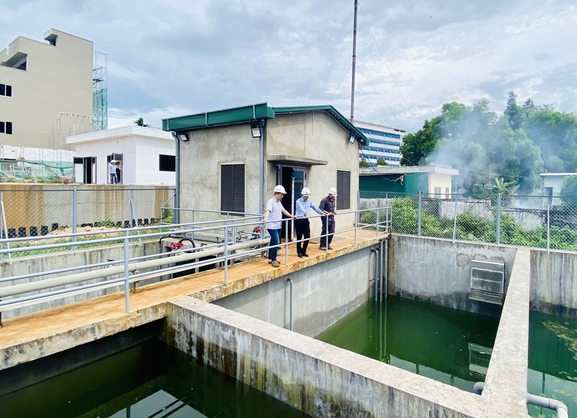 Hệ thống xử lý nước thải của Bệnh viện Hùng Vương Gia Lai được đầu tư bài bản với tổng kinh phí hơn 3 tỷ đồng. Ảnh: H.D Hệ thống xử lý nước thải của Bệnh viện Hùng Vương Gia Lai được đầu tư bài bản với tổng kinh phí hơn 3 tỷ đồng. Ảnh: H.D