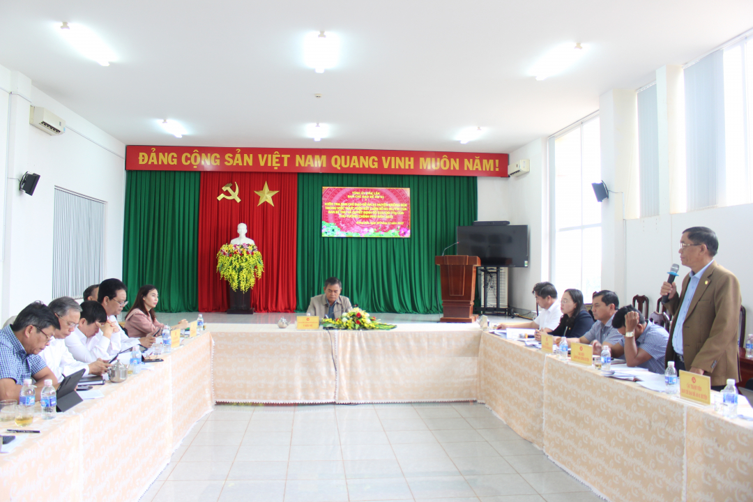 Đắk Lắk: Huyện Krông Búk cần tăng cường đối thoại với hội viên nông dân Đắk Lắk: Huyện Krông Búk cần tăng cường đối thoại với hội viên nông dân