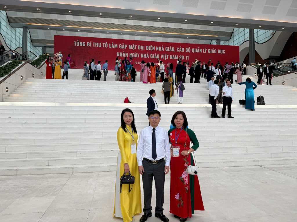 Quảng Ninh có 3 nhà giáo, cán bộ quản lý giáo dục tiêu biểu toàn quốc năm 2024