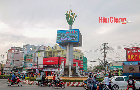 Hậu Giang: Thành phố Ngã Bảy vươn mình Hậu Giang: Thành phố Ngã Bảy vươn mình