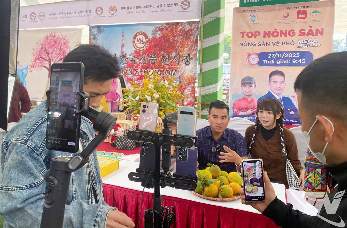 Thái Nguyên: Đưa đặc sản vùng cao lên không gian số